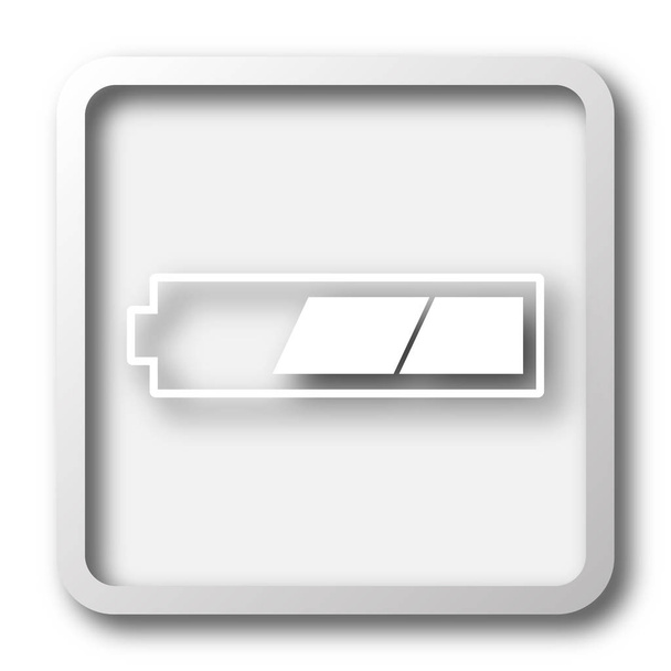 2 thirds charged battery icon - Photo, Image