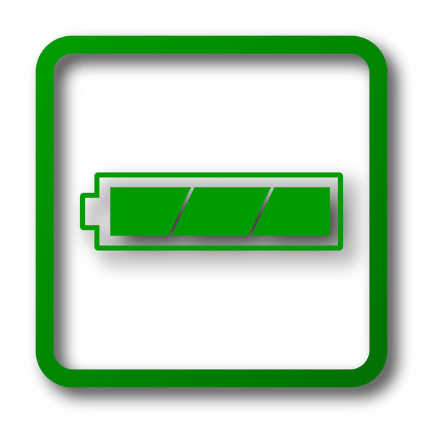 Полностью заряженный значок батареи
 - Фото, изображение