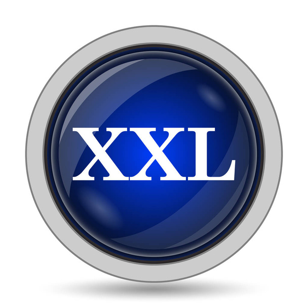 XXL ikona. Internet tlačítko na bílém pozadí - Fotografie, Obrázek