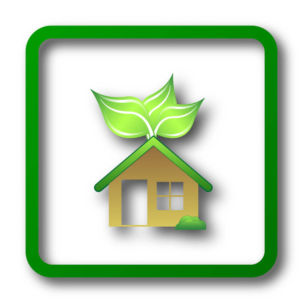 Eco icono de casa
 - Foto, Imagen