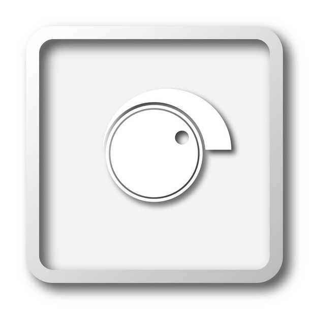 ボリューム コントロールのアイコン。白い背景の上のインター ネット ボタン - 写真・画像