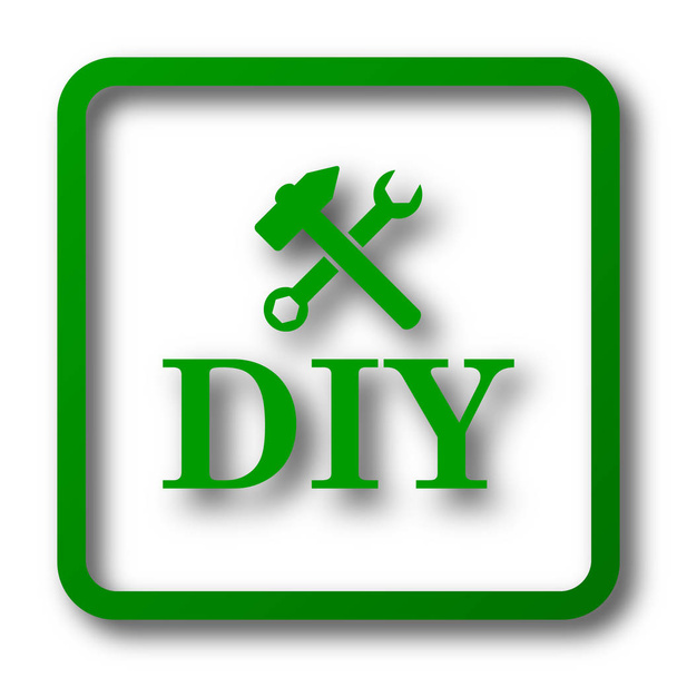 Піктограма DIY. кнопка Інтернету на білому тлі
 - Фото, зображення