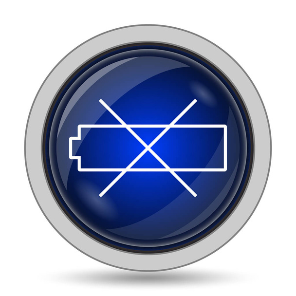 ikona vybité baterie - Fotografie, Obrázek