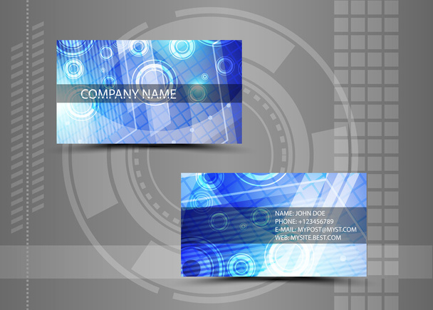 Business cards - Διάνυσμα, εικόνα