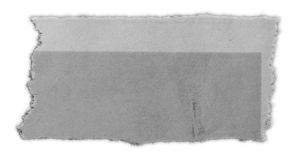 Pezzo di carta strappata isolato su sfondo chiaro
  - Foto, immagini