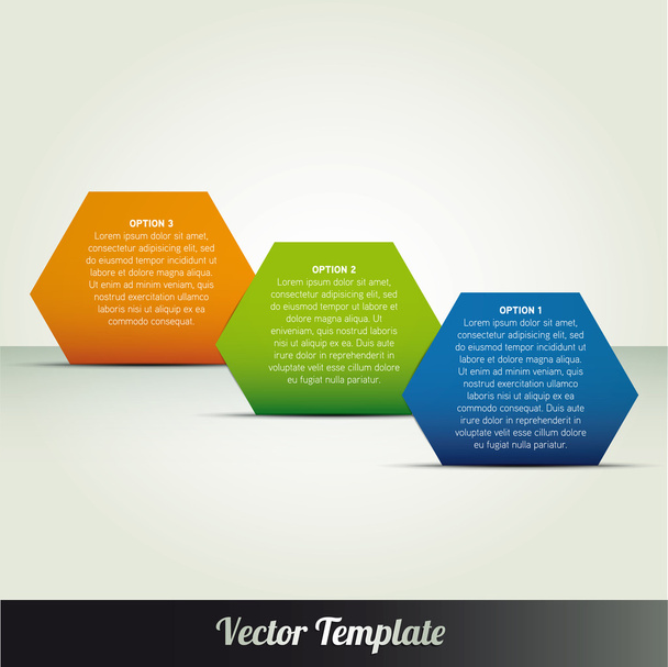 Template, vector eps10 illustration - Vektor, obrázek