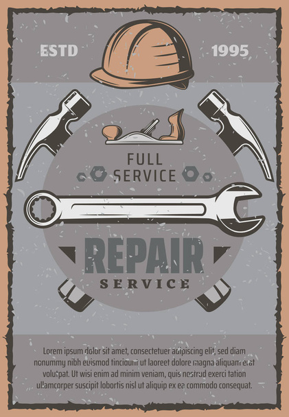 Werkzeuge und Reparaturgeräte - Vektor, Bild