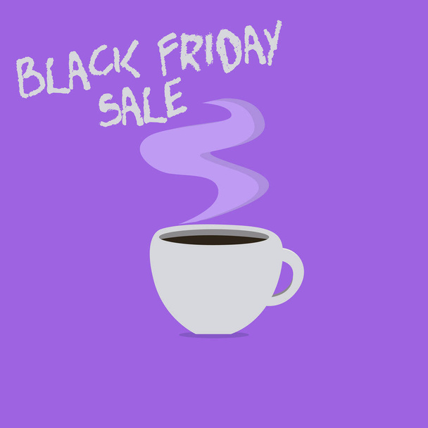 Handwriting text writing Black Friday Sale. Concept meaning Shopping Day Start of the Christmas Shopping Season - Photo, Image