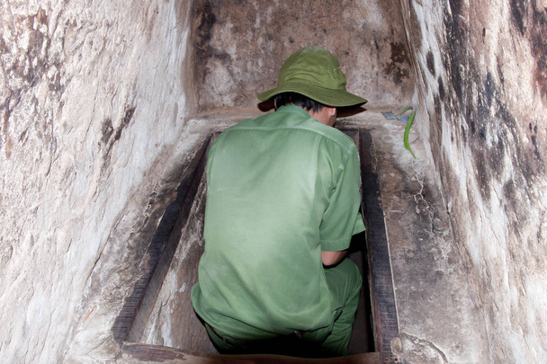 クチのトンネル - ベトナム - 写真・画像