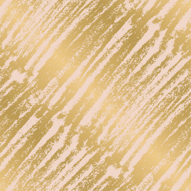 Tahy tužkou v zlaté a růžové vzor bezešvé - Vektor, obrázek