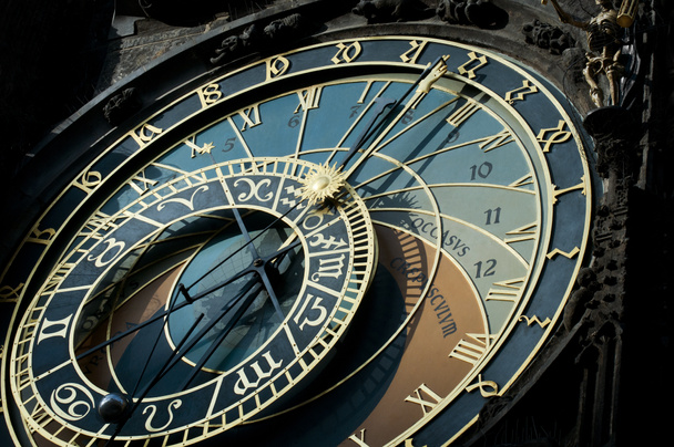 astronomik saat, Prag, işaret zodyak - Fotoğraf, Görsel