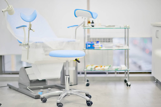 gynecologic chair, medical furniture, hospital - Φωτογραφία, εικόνα