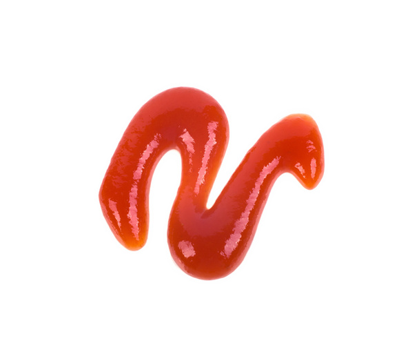 goutte de ketchup isolé sur fond blanc
 - Photo, image