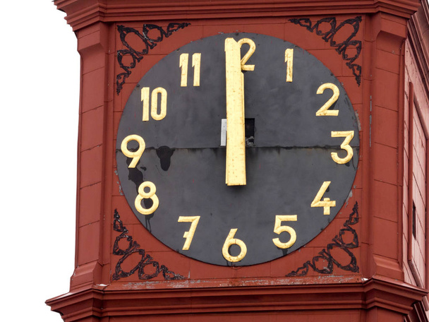 Historiallinen kellotorni näyttää tarkan ajan, Jihlava, Eurooppa
 - Valokuva, kuva