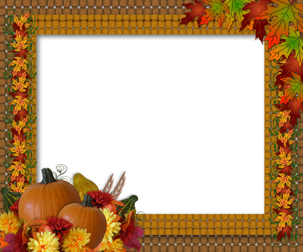 Thanksgiving Autumn Fall Background - Photo, Image