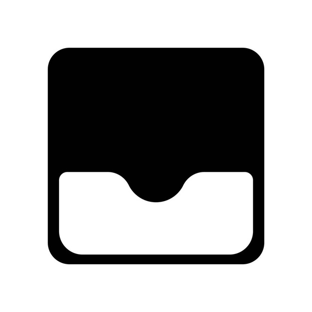 Kátyúban ikon-vektoros elszigetelt fehér background, kátyúban átlátszó jel - Vektor, kép