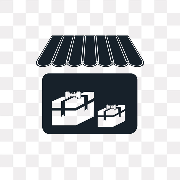 Icona vettoriale Store isolata su sfondo trasparente, Design logo Store
 - Vettoriali, immagini