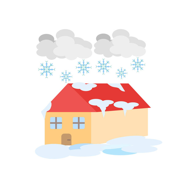 Inverno icona vettoriale isolato su sfondo bianco, Inverno segno trasparente, simboli meteo
 - Vettoriali, immagini