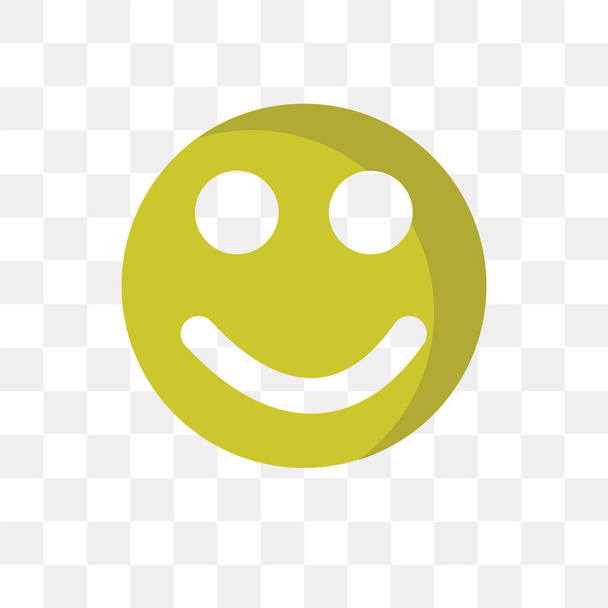 Icona vettoriale felice isolata su sfondo trasparente, concetto logo felice
 - Vettoriali, immagini