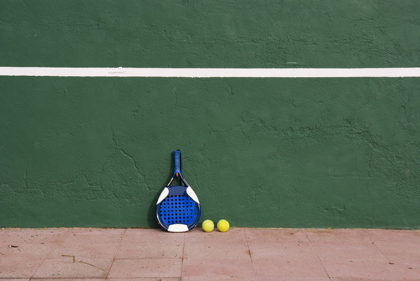 peddel racket - Foto, afbeelding