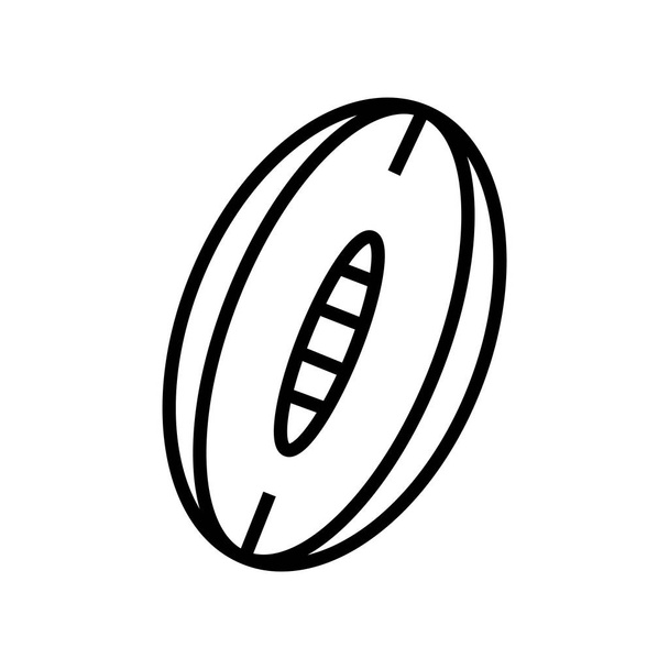 Vettore icona Rugby Ball isolato su sfondo bianco, segno trasparente Rugby Ball, simbolo lineare ed elementi di design del tratto in stile contorno
 - Vettoriali, immagini
