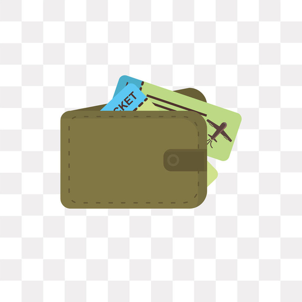 гаманець вектор значок ізольовано на прозорому фоні, логотип гаманця
 - Вектор, зображення