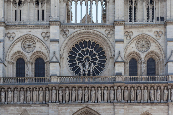 walking through the streets of Paris, Notre Dame - Photo, Image