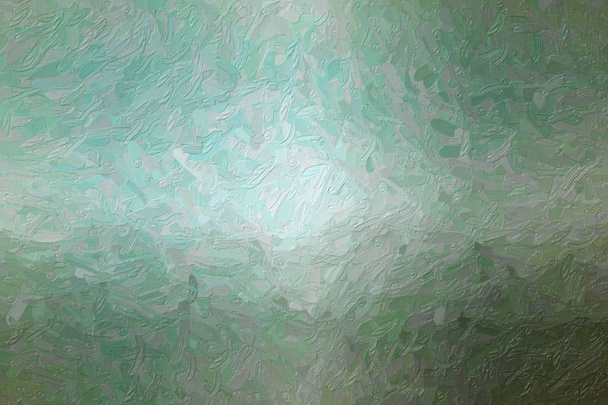 Bruin, grijs en groen Impasto met groot penseel achtergrond afbeelding - Foto, afbeelding