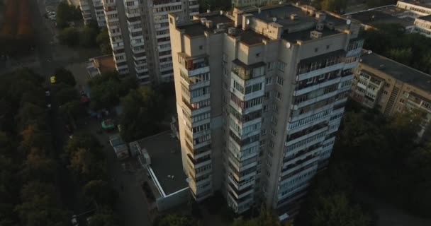 Exterior Communist Building In Cherkasy, Ukraine - Footage, Video