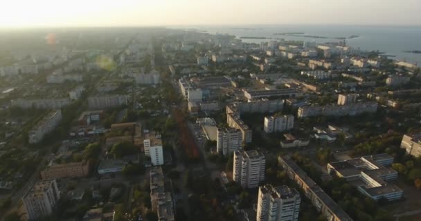 Vanha kaupunki, panoraamanäköala auringonlaskuun
 - Materiaali, video