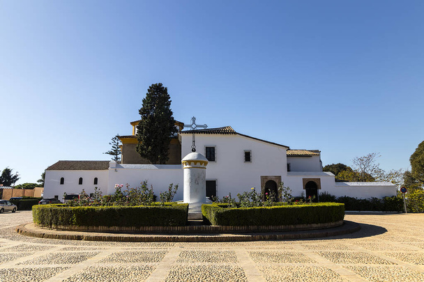 Μονή Santa Maria La Rabida, Ανδαλουσία, Ισπανία κοντά Palos Ντε Λα Φροντέρα - Φωτογραφία, εικόνα