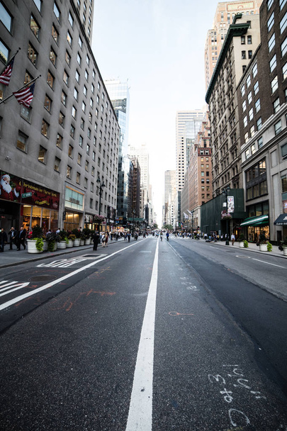 New York city streets , Broadway , Times square  - Фото, изображение