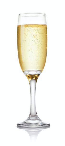 tek kadeh şampanya - Fotoğraf, Görsel