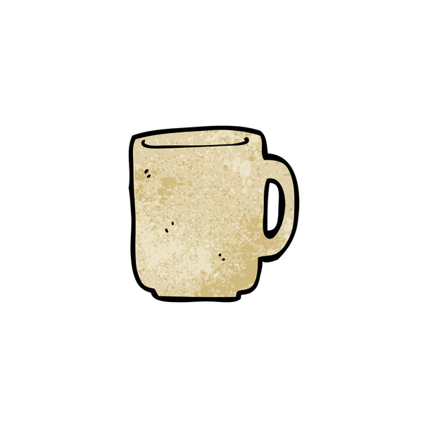 Kaffeetasse braun - Vektor, Bild