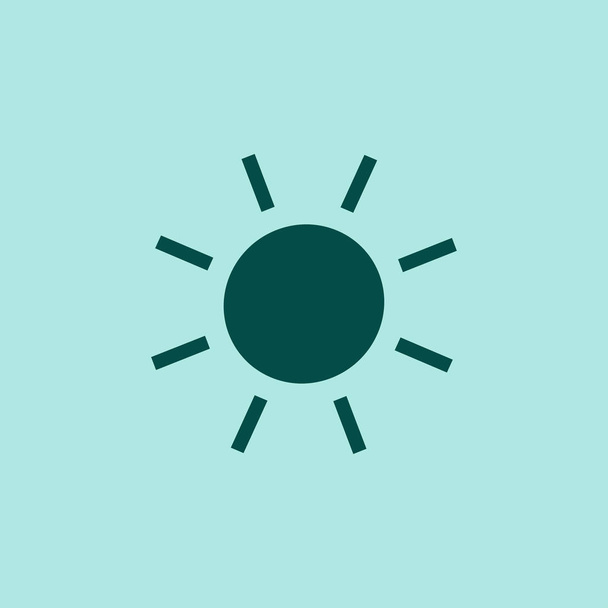 Піктограма сонця, Векторні ілюстрації
 - Вектор, зображення