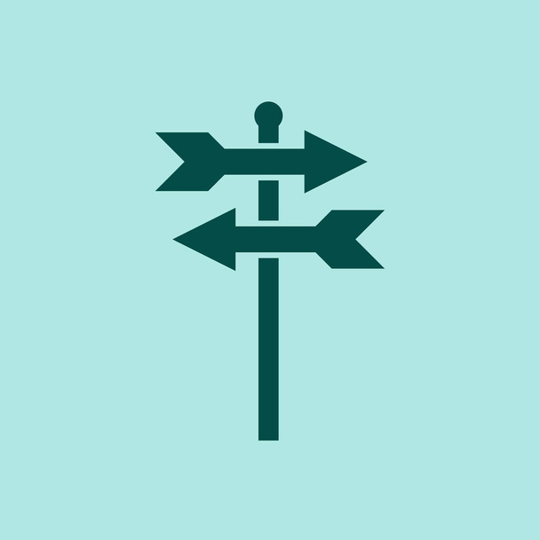 işaret posta simgesi vektör illüstrasyonu  - Vektör, Görsel