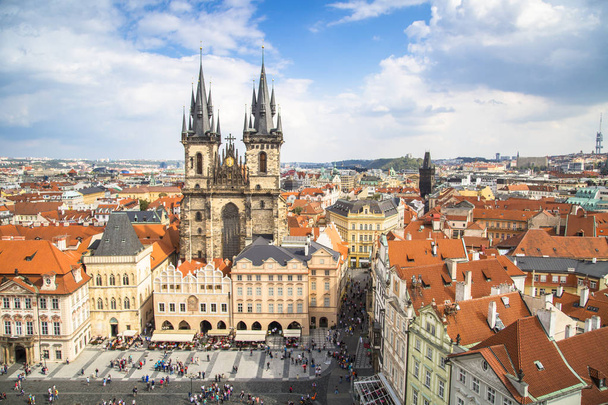 Церковь Пресвятой Богородицы перед Тыном в Праге, Чехия
. - Фото, изображение