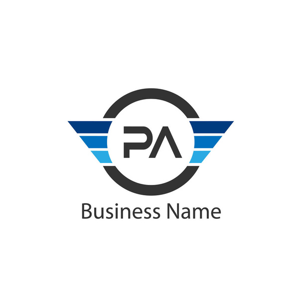 Alkuperäinen Letter PA Logo malli suunnittelu
 - Vektori, kuva
