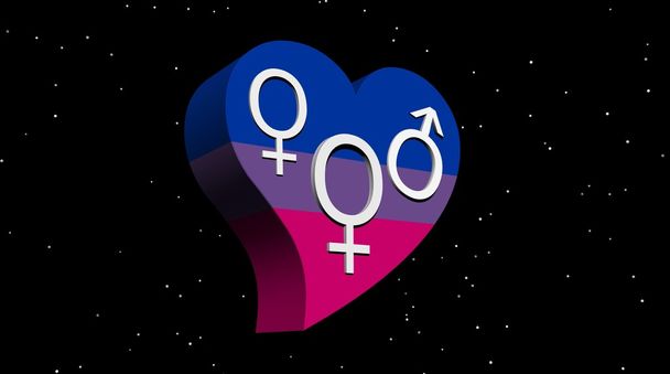Bisexuální ženy láska - Fotografie, Obrázek