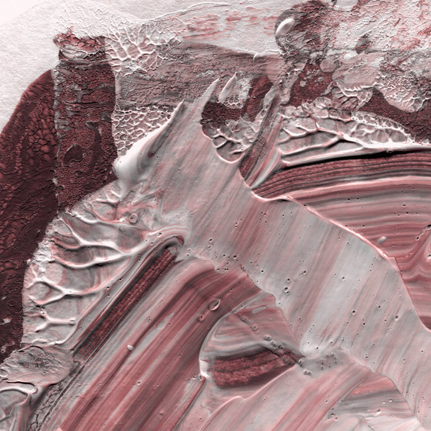 red acrylic paint texture, abstract background - Fotografie, Obrázek