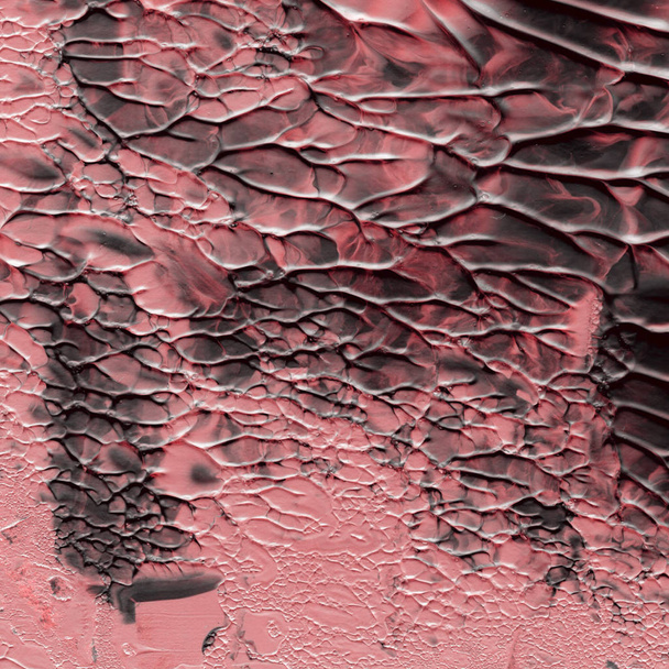 красная акриловая краска текстура, абстрактный фон
 - Фото, изображение