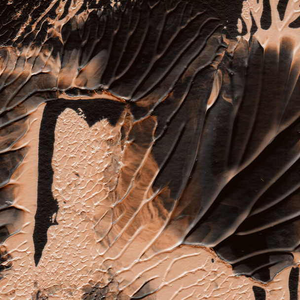 текстура коричневої акрилової фарби, абстрактний фон
 - Фото, зображення