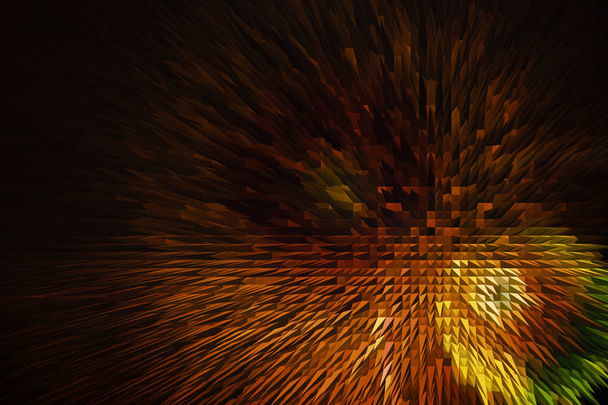 помаранчевий і коричневий абстрактний фон з рельєфними геометричними візерунками
 - Фото, зображення