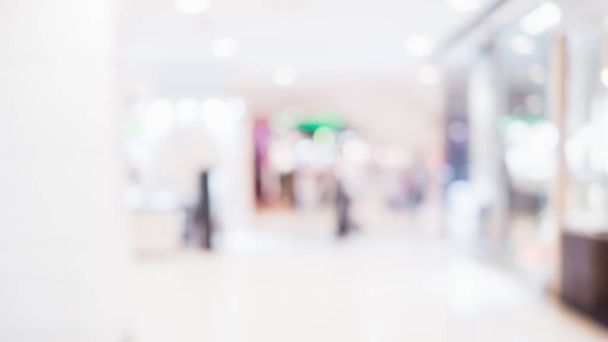 abstract shopping mall store blurred on background - Photo, Image