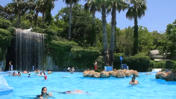 Aquapark in antalya, Turkije - Video