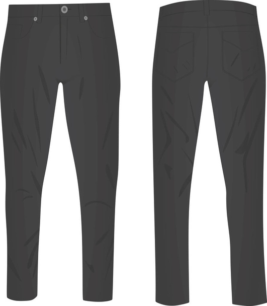 Un pantalon gris. illustration vectorielle
 - Vecteur, image