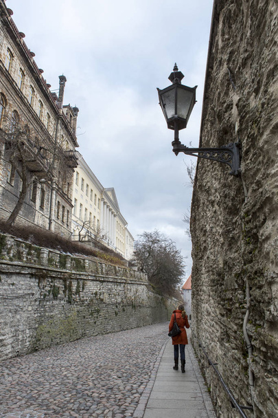 Старі міські стіни Талліна, Естонія. - Фото, зображення
