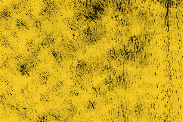 yellow ink texture, abstract background - Photo, Image
