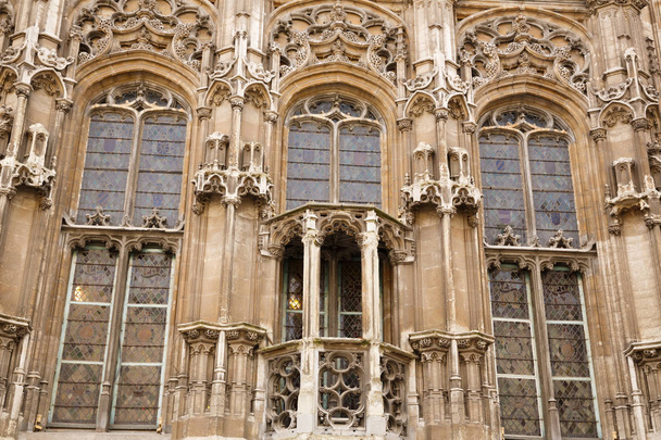 Fragment of Ghent City Hall in Belgium. - Photo, Image