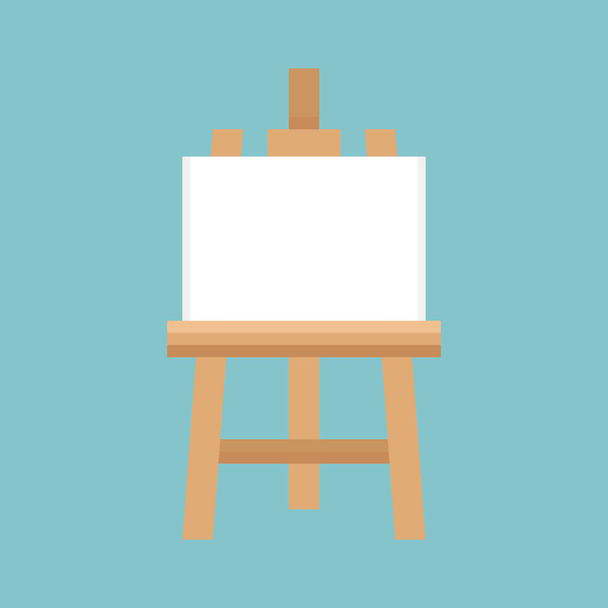 Easel Vector Canvas Artist Art Board Wood Royalty Free SVG, Cliparts,  Vectors, and Stock Illustration. Image 75285100.